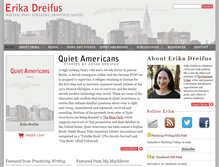 Tablet Screenshot of erikadreifus.com